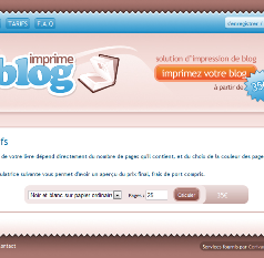 Transformez votre blog en livre photo !