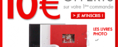 PHOTOWEB : 10 euros offerts sur votre premier livre photo !