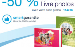 Votre livre photo à moitié prix chez Smartphoto !