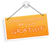 Votre livre photo luxe gratuit ?