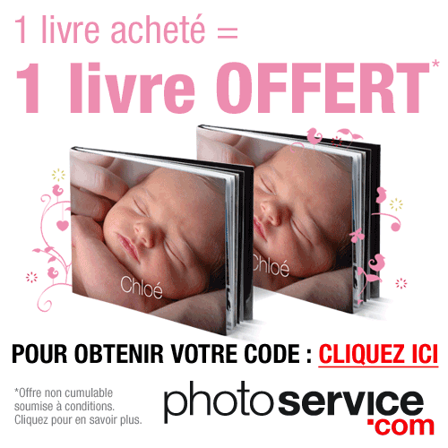 PHOTO SERVICE : livre photo offert pour un