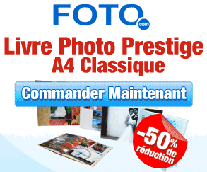 FOTO.com : 50% de réduction sur le livre photo Prestige