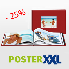 POSTERXXL : Remise de 25% sur tous les livres photos !