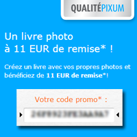 En exclusivité avec Pixum : 11 euros de remise sur votre Livre Photo