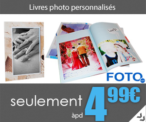 Livres photo personnalisés à partir de seulement 4,99€ chez FOTO.COM