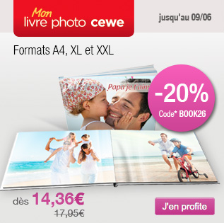 Bons Plans myPIX avec -20% sur les livres photo A4 XL et XXL