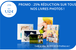 25% sur tous les livres photos FOTO.com