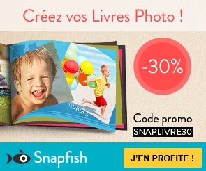Snapfish : -30% sur les livres photo