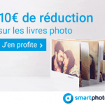 Remise de 10€ sur les livres photo L et XL