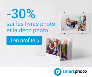 Remise de 30% sur les Livres photo et la Déco murale