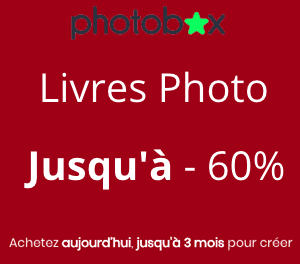 Jusqu’à 60% de remise immédiate sur les livres avec Photobox