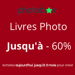 Jusqu’à 60% de remise immédiate sur les livres avec Photobox